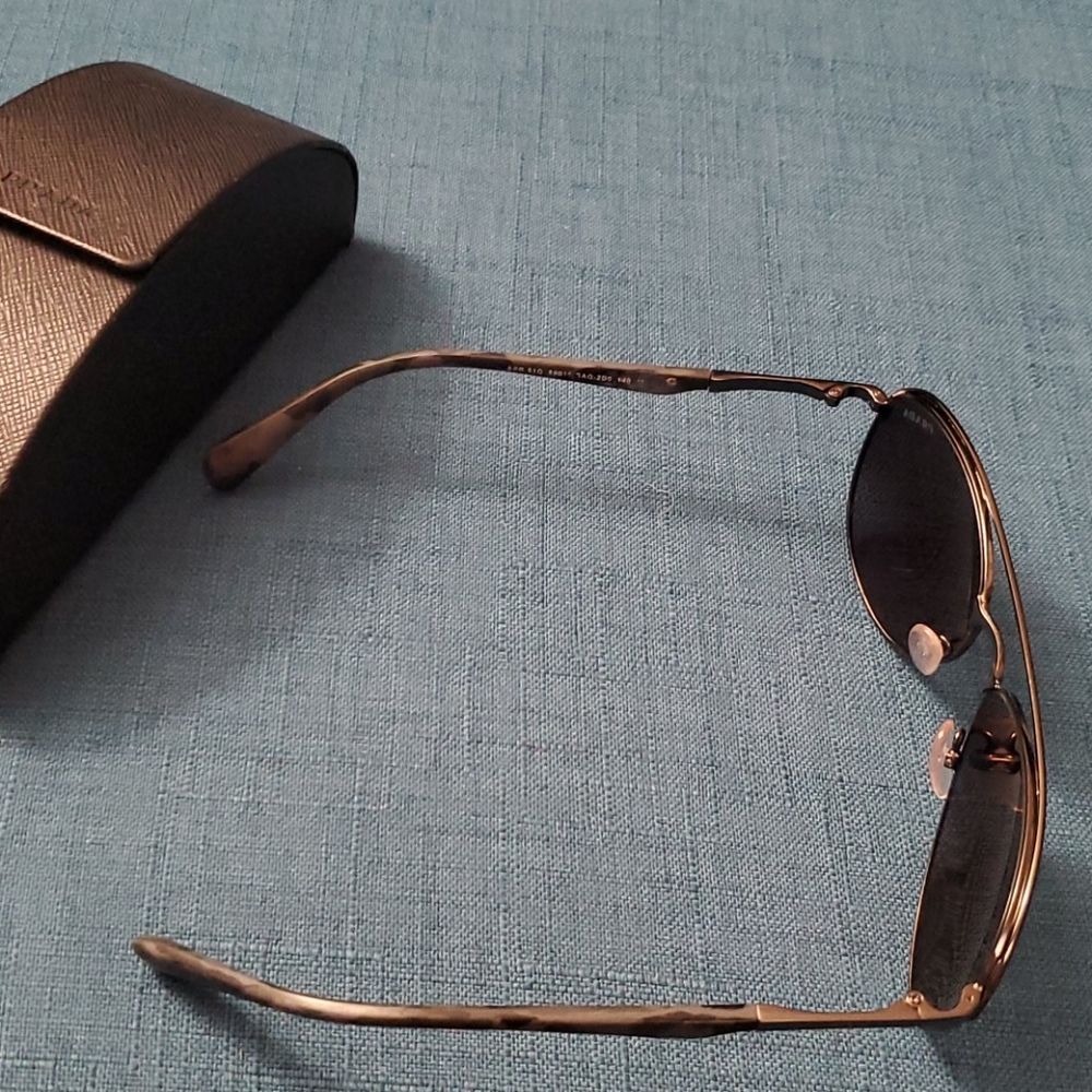 Prada Gunmetal Sunglasses Polarized - Picture 2 of 16